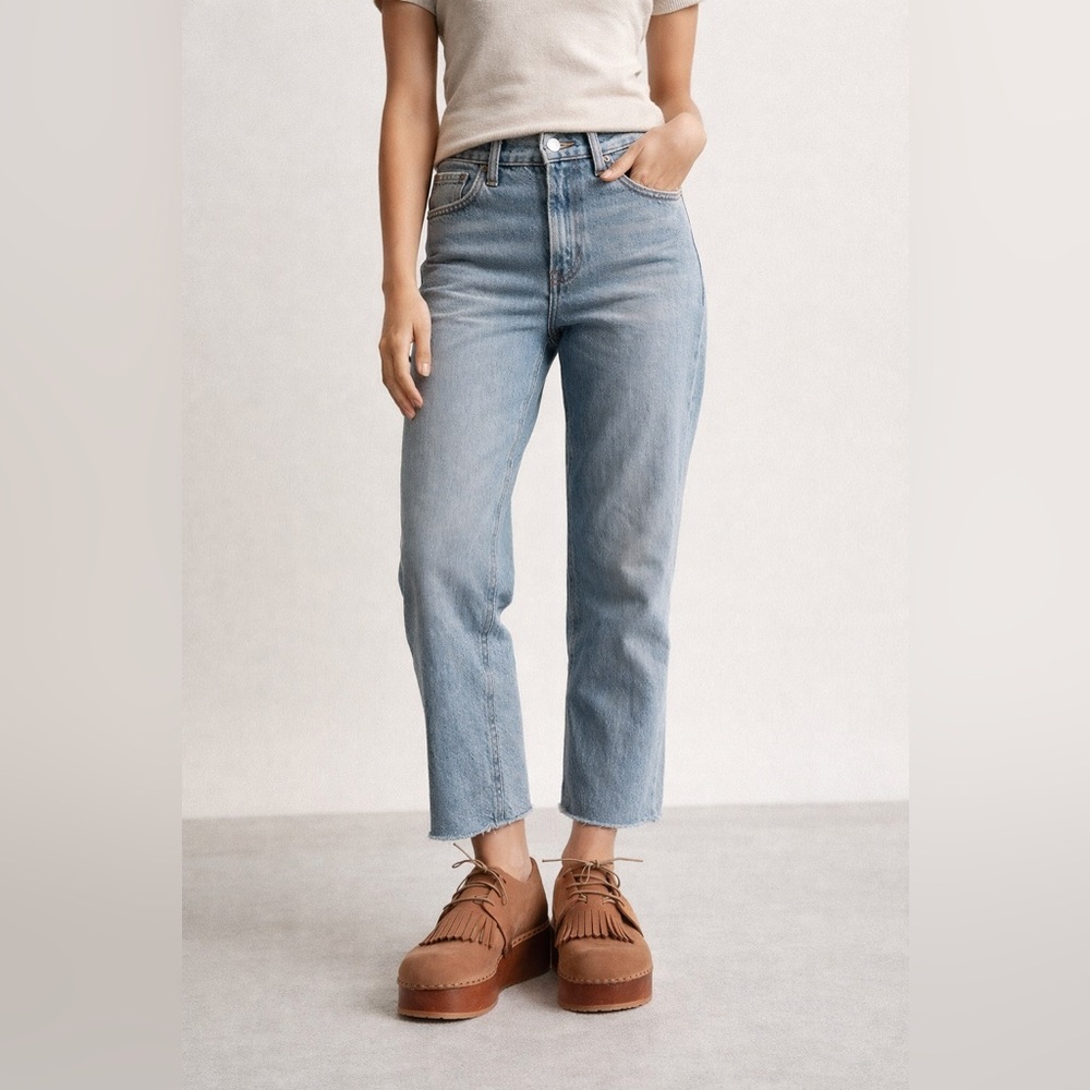 BRYR Zoe Monochrome Platform Clog with Detachable Kilt | Size 8